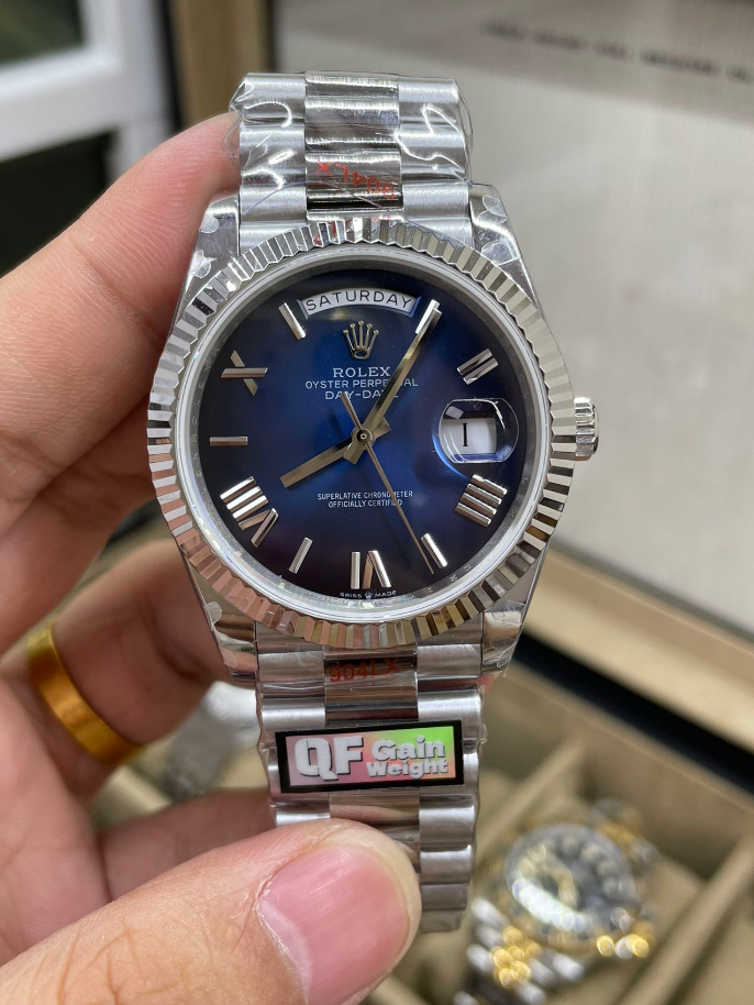 Rolex Day-Date Steel Blue — Watches