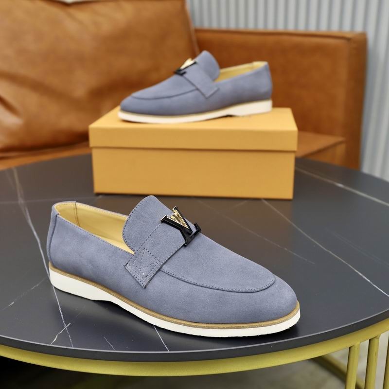 LV Estate Loafer Mocka Grå — Shoes