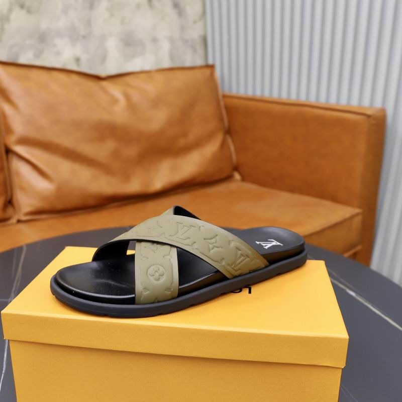 LV Waterfront Mule Khaki — Shoes