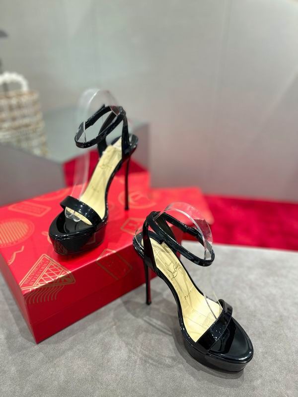 CL Loubi Queen Platform Sandal — Heels