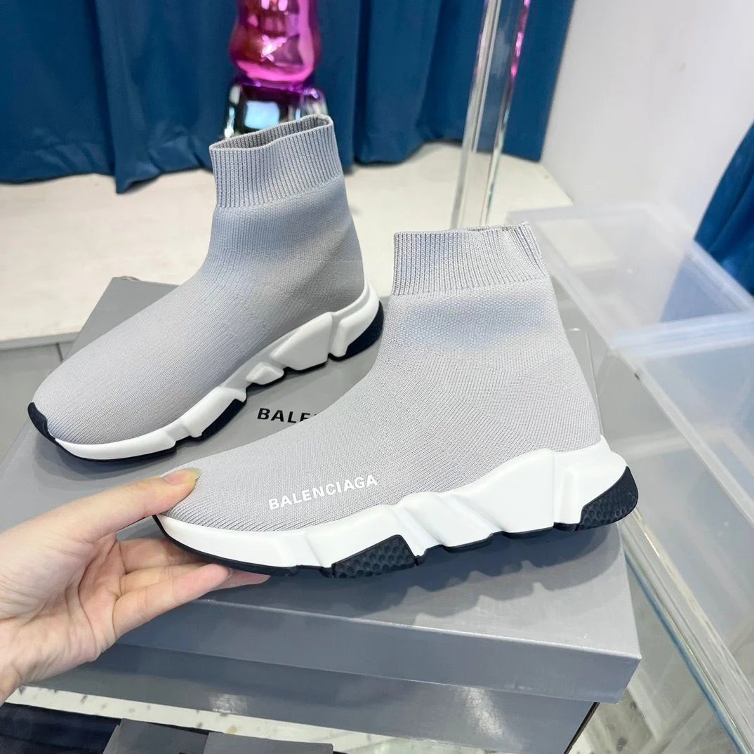 Balenciaga Speed Trainer Grå — Shoes