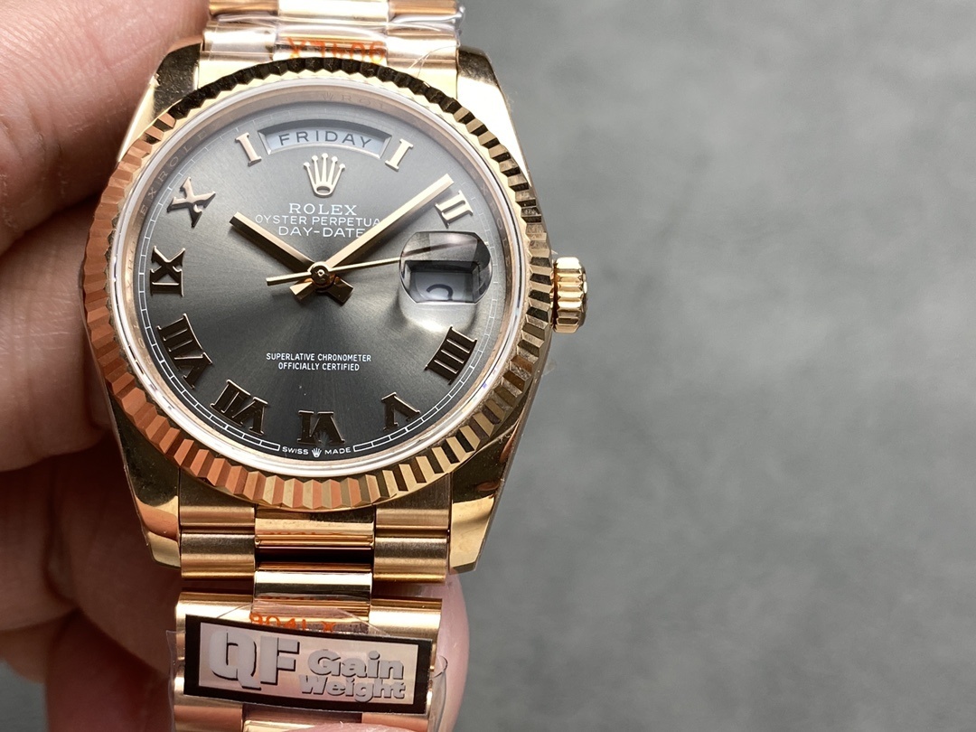 Rolex Day-Date Gold Slate — Watches
